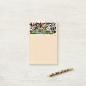 Wild afrikanische Savanna Tiere Post-it Klebezettel (Auf Schreibtisch)