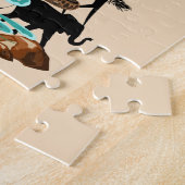 Wild afrikanische Savanna Tiere Puzzle (Seite)