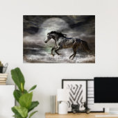 Wild als Sea Art Poster/Print Poster (Heimbüro)