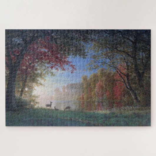 Wild am See, Albert Bierstadt Puzzle (Horizontal)