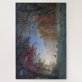 Wild am See, Albert Bierstadt Puzzle (Vertikal)