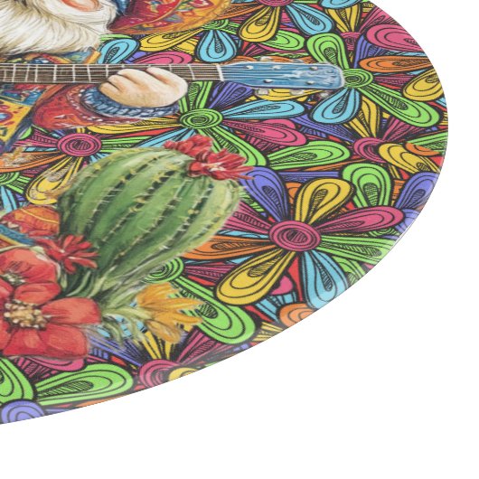 Wild an Hippy Schneidebrett (Ecke)