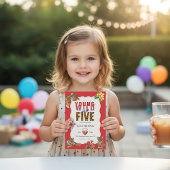 Wild and Five Tiger Cub Jungle Party Einladung