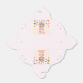 Wild and Three Retro Disco Ball 3rd Birthday Party Geschenkschachtel (Ungefaltet)