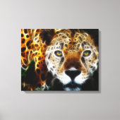 Wild Animal Cheetah Wrapped Canvas Leinwanddruck (Vorderseite)