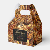 Wild Animal Collage Bachelorette Vielen Dank, ID11 Geschenkschachtel (Vorderseite)