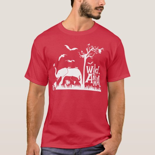 Wild Animal family T-Shirt (Vorderseite)