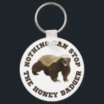 Wild Animal Honey Badger Funny Schlüsselanhänger<br><div class="desc">Wild Animal Honey Badger Funny Schlüsselanhänger. Wählen Sie Stil und Größe aus dem Menü "Optionen".</div>