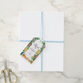 Wild animal jungle safari boy birthday geschenkanhänger (Mit Garn)