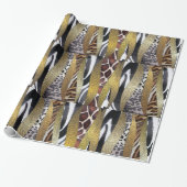 Wild ANimal Print Abstrakt Wrapping Paper Geschenkpapier (Ungerollt)