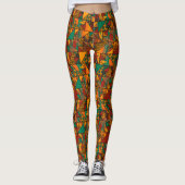 Wild Animal Print Leggings (Vorderseite)