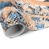 Wild Animal Print Muster Geschenkpapier (Rolleneckpunkt)