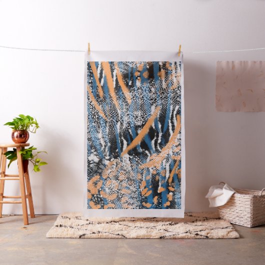 Wild Animal Print Muster Stoff (Beispiel)