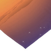 Wild Animals on African Savanna Sunset Kurzer Tischläufer (Ecke)