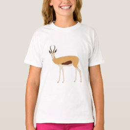 Wild Antelope Animal Illustration T-Shirt