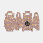 Wild Antelope Animal Pattern Geschenkschachtel (Ungefaltet)