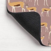 Wild Antelope Animal Pattern Mousepad (Ecke)