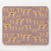Wild Antelope Animal Pattern Mousepad (Vorne)