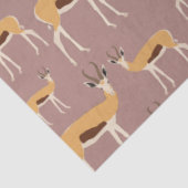Wild Antelope Animal Pattern Seidenpapier (Ausschnitt)