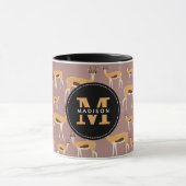 Wild Antelope Animal Pattern Tasse (Zentrum)