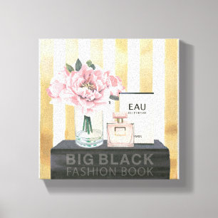 Wild Apple Big Fashion Book - Strichen Leinwanddruck