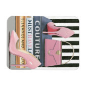 Wild Apple | Couture Streifen - Schuhe und Beutel Magnet (Horizontal)