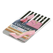 Wild Apple | Couture Streifen - Schuhe und Beutel Magnet (Linke Seite)