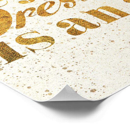 Wild Apple | Dressing - Girly Quote Poster (Ecke)