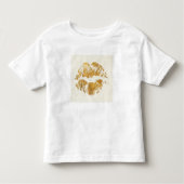 Wild Apple | Elegant Stylish Kiss Kleinkind T-shirt (Vorderseite)