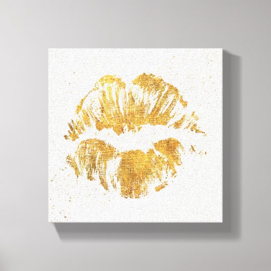 Wild Apple | Elegant Stylish Kiss Leinwanddruck (Vorderseite)