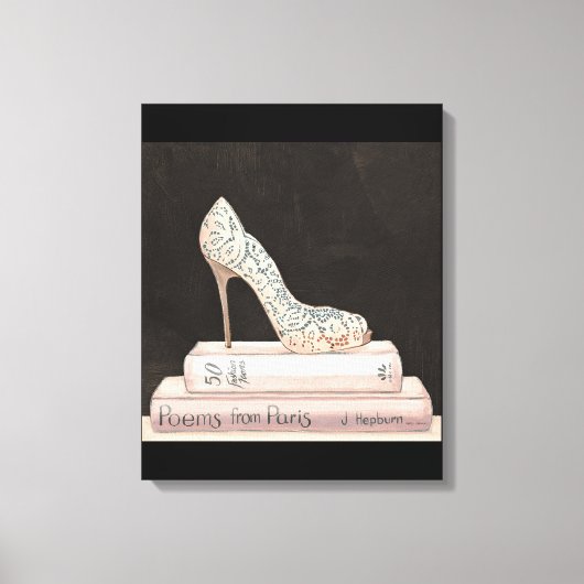 Wild Apple | Elegante High Heel Mode Leinwanddruck (Vorderseite)