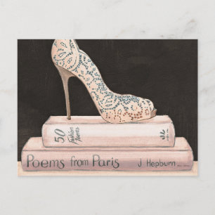 Wild Apple   Elegante High Heel Mode Postkarte