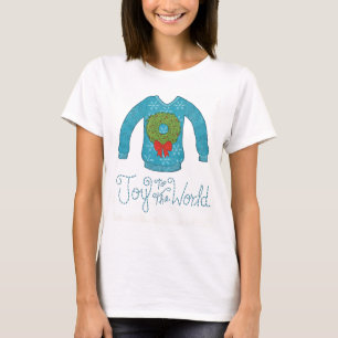 Wild Apple Freude an der Welt - Weihnachtssüßer T-Shirt