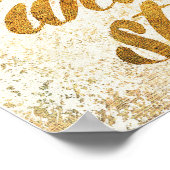 Wild Apple | Live With Style - Girly Quote Poster (Ecke)