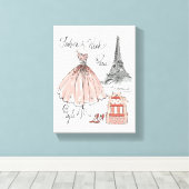 Wild Apple | Paris Fashion Week Style Leinwanddruck (Insitu (Holzboden))