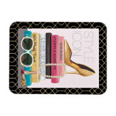 Wild Apple | Style Icon - Gold Stiletto Magnet (Horizontal)