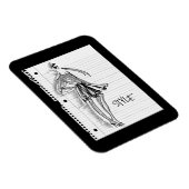 Wild Apple | Style Icon - Modern Sketch Magnet (Rechte Seite)