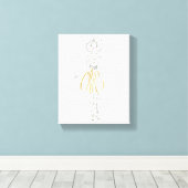 Wild Apple | Style Redewendungen - Chic Dress Leinwanddruck (Insitu (Holzboden))