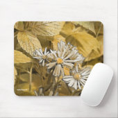 Wild Aster Mouse Pad Mousepad (Mit Mouse)