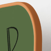 Wild At Heart Whimsical Pink Pickleball Paddle  (Linke Seite)