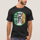 Wild Atlantic Way - Fahrradverleih in Irland T-Shirt (Vorderseite)