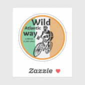 Wild Atlantic Way - Irish Tourism Trial Irland Aufkleber (Blatt)