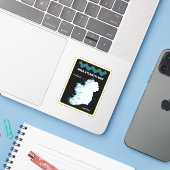 Wild Atlantic Way - Irish Tourism Trial Irland Aufkleber (Laptop mit iPhone)