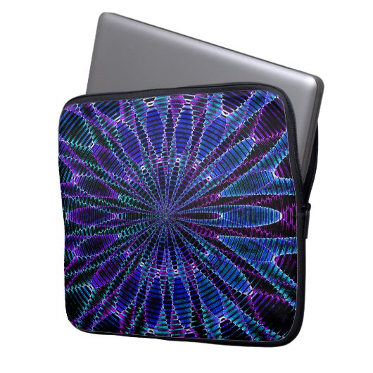 Wild Atom............ Laptopschutzhülle (Vorderseite Links)