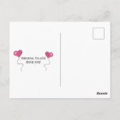 Wild auf dich postkarte (Rückseite)