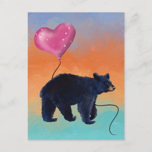 Wild auf dich postkarte