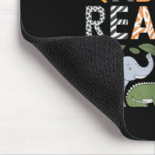 Wild aufs Lesen von Büchern und Bücherwurm Mousepad (Ecke)
