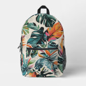 Wild Aura Bedruckter Rucksack (Vorderseite)