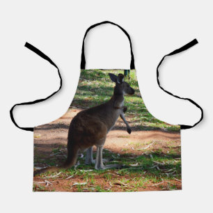 Wild australisches Kangaroo, Kids Full Print Schür Schürze