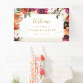 Wild Autumn Bouquet | Begrüßungsbanner Banner (Insitu)